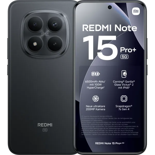 Xiaomi REDMI Note 15 Pro+ 5G · 256 GB