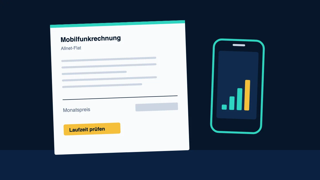 Illustration zum Vergleich Allnet-Flat