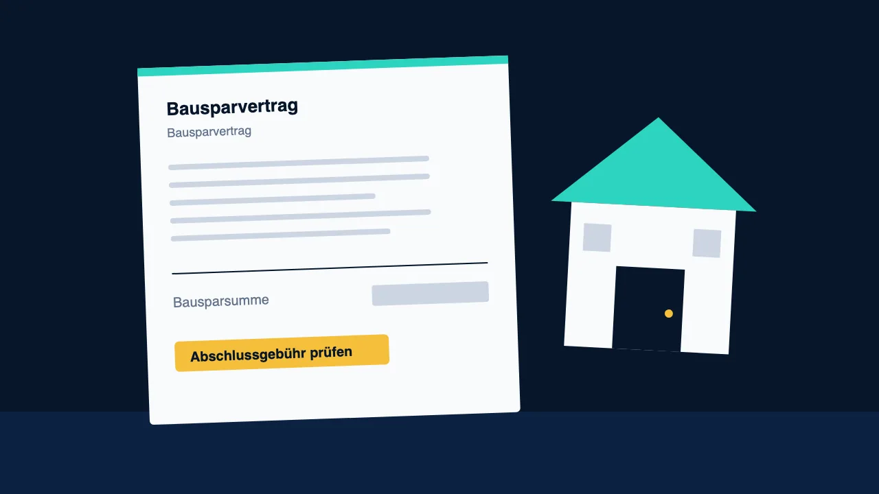 Illustration zum Vergleich Bausparvertrag
