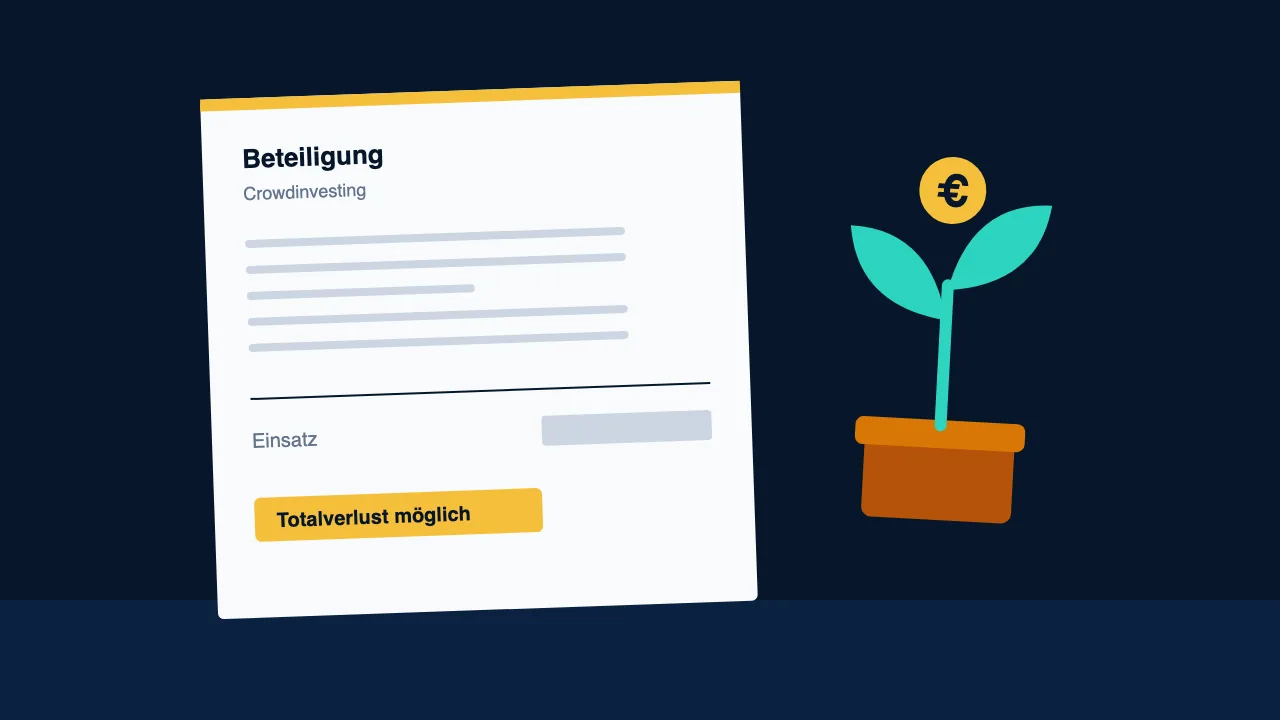 Illustration zum Vergleich Crowdinvesting