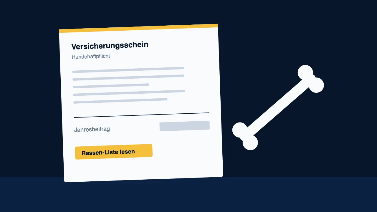 Illustration zum Vergleich Hundehaftpflichtversicherung