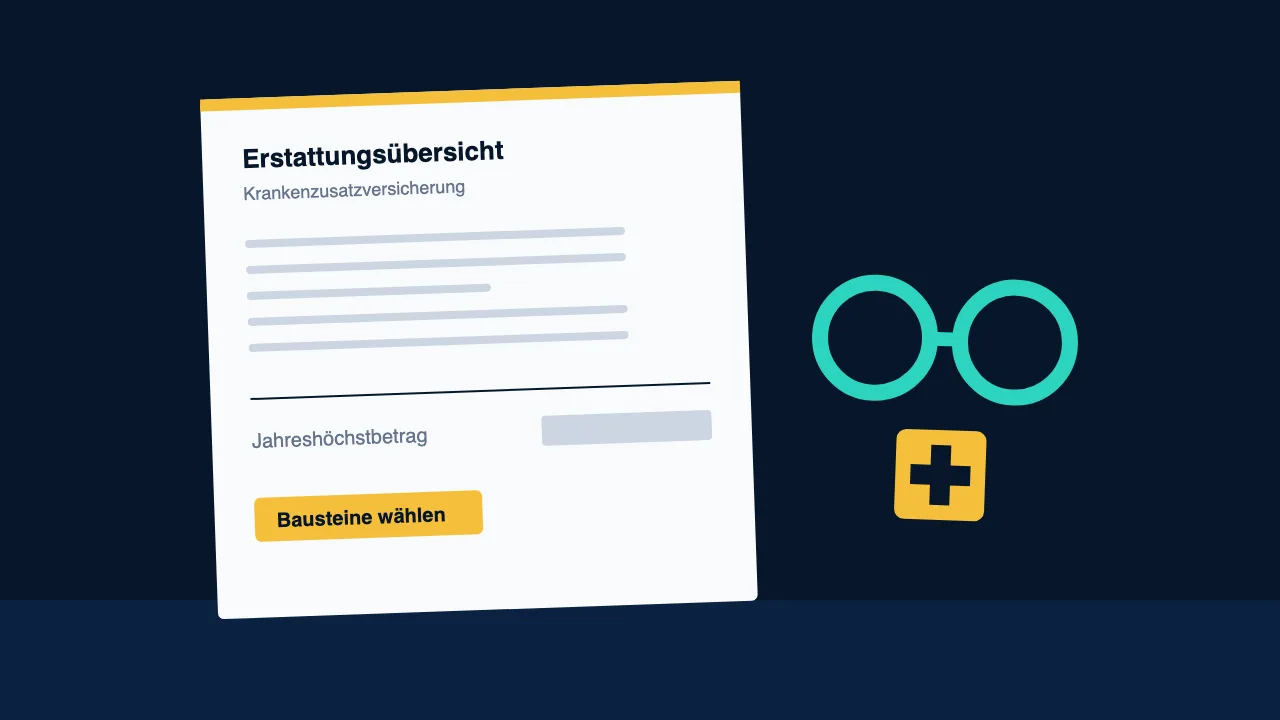 Illustration zum Vergleich Krankenzusatzversicherung