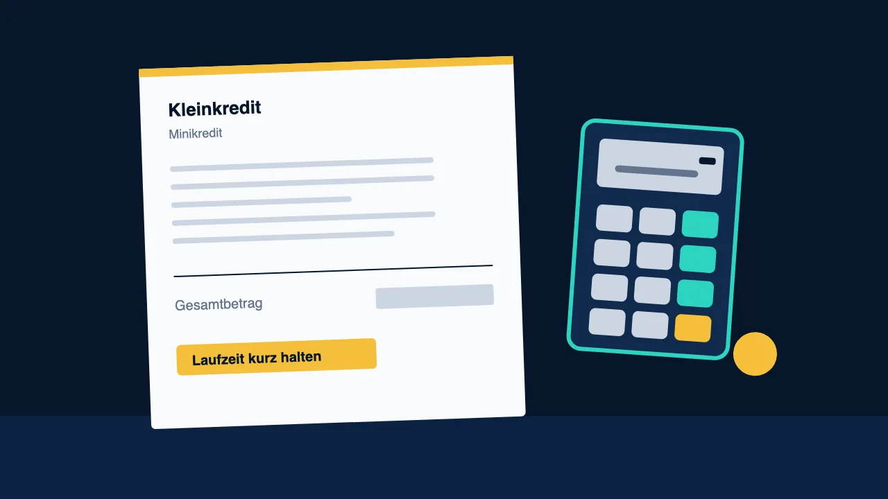 Illustration zum Vergleich Minikredit