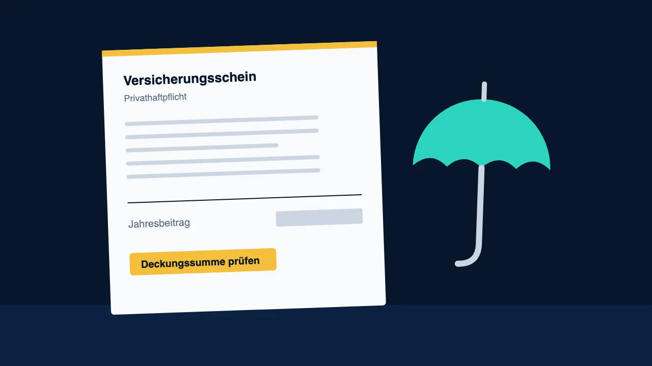 Illustration zum Vergleich Privathaftpflichtversicherung