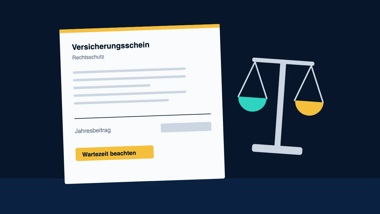 Illustration zum Vergleich Rechtsschutzversicherung