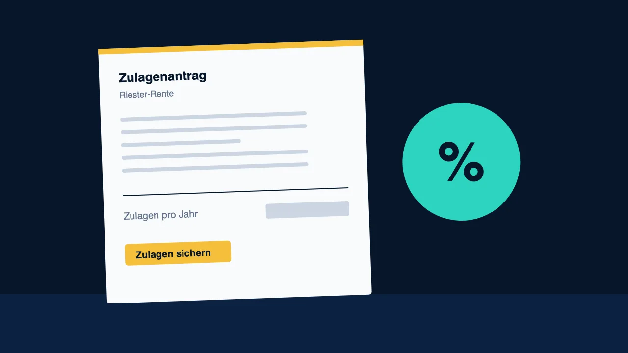 Illustration zum Vergleich Riester-Rente