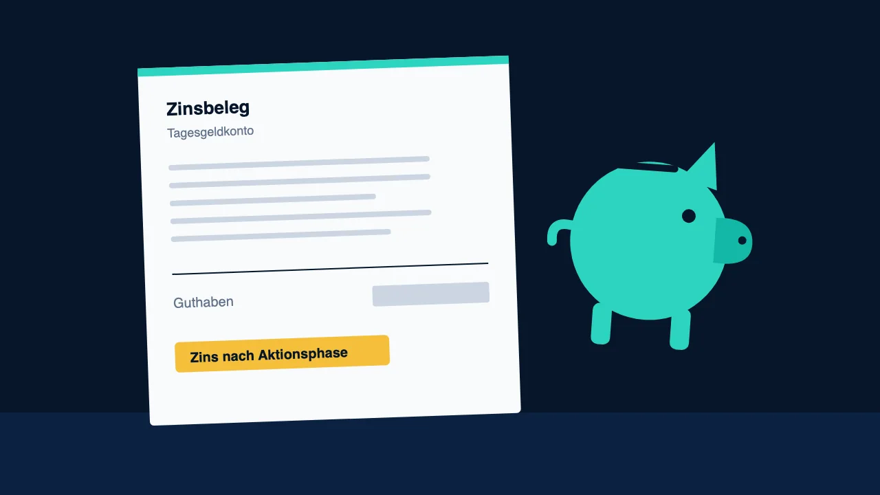 Illustration zum Vergleich Tagesgeldkonto