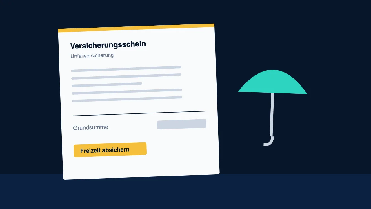 Illustration zum Vergleich Unfallversicherung