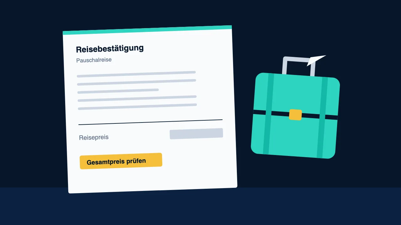 Illustration zum Vergleich Pauschalreise